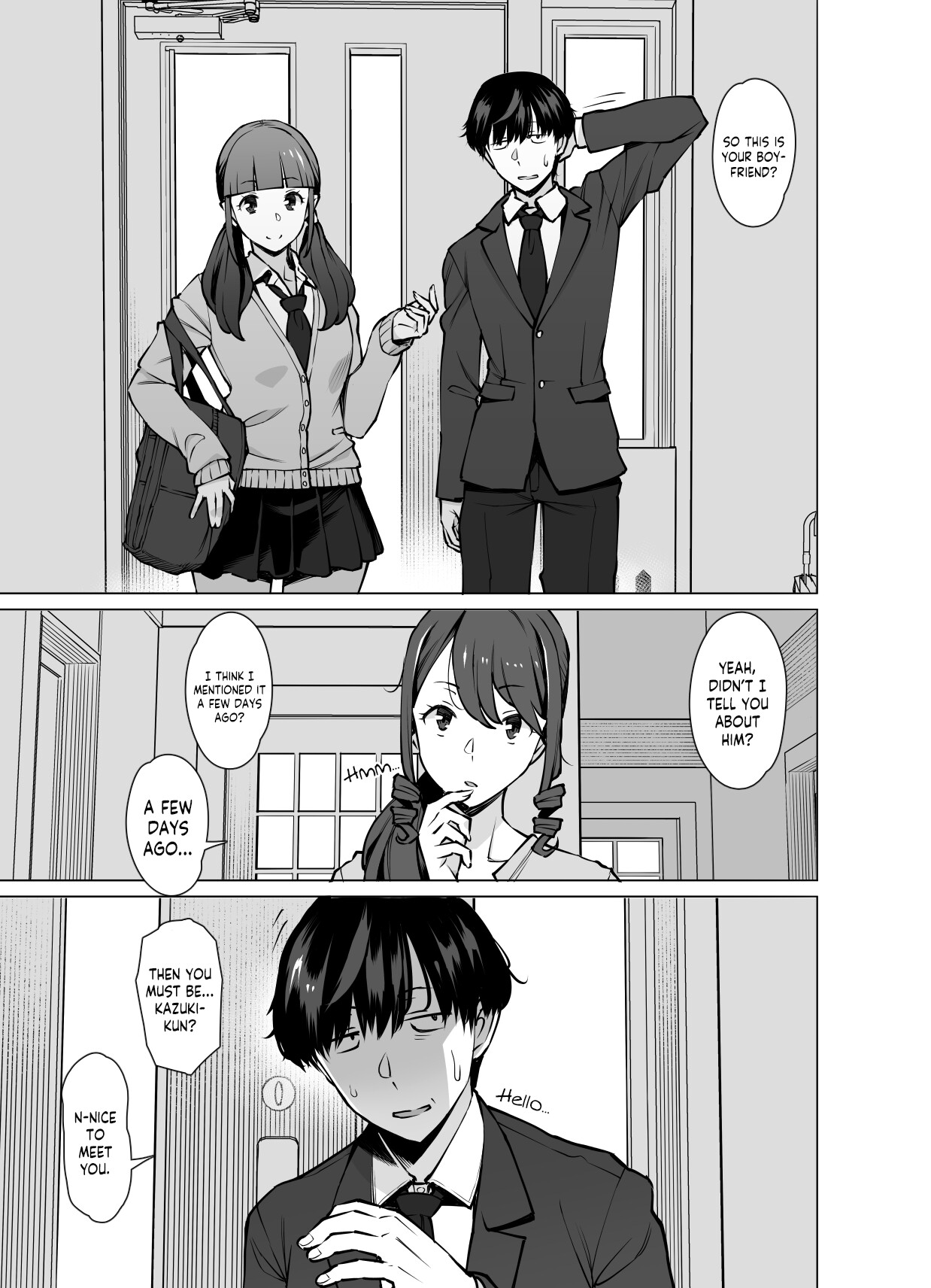 Hentai Manga Comic-Yamazaki Makie (3X Years Old), Becoming Fuck Buddies with her Daughter's Boyfriend-Read-6